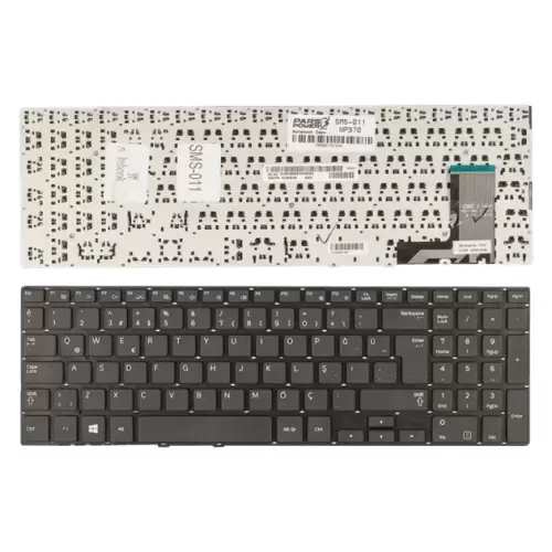 Samsung NP450R5E, NP450R5G, NP470R5E Notebook Klavye (Siyah TR)