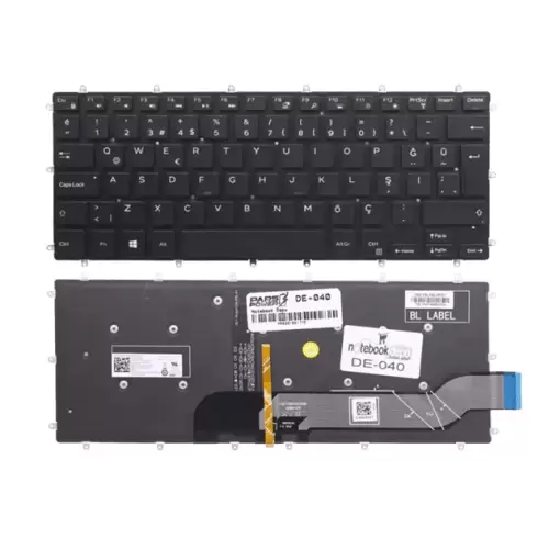 Dell Vostro 5471-FHDS55WP81N1 Notebook Klavye Işıklı (Siyah TR)