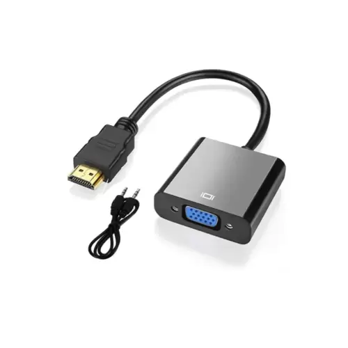 HDMI To VGA Dönüştürücü - Çevirici + Ses KablosuDGRTKN_042