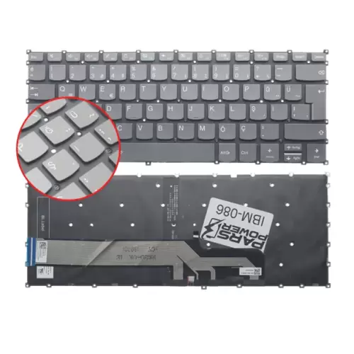 Lenovo ideaPad PP2SB, PP2SB-TUR Klavye Işıklı (Füme TR)