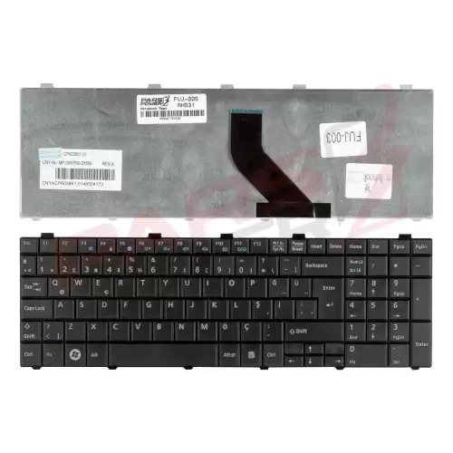 Fujitsu Siemens AH512, AH530, AH531, GFO Notebook Klavye (Siyah TR)