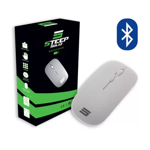 Steep Solid Magic 2.4G Bluetooth Mouse (Beyaz)STEEPM1W