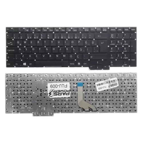 Fujitsu Siemens AH532 GL-307, AH532 GL-308 Notebook Klavye (Siyah TR)