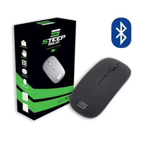 Steep Solid Magic 2.4G Bluetooth Mouse (Siyah)STEEPM1B