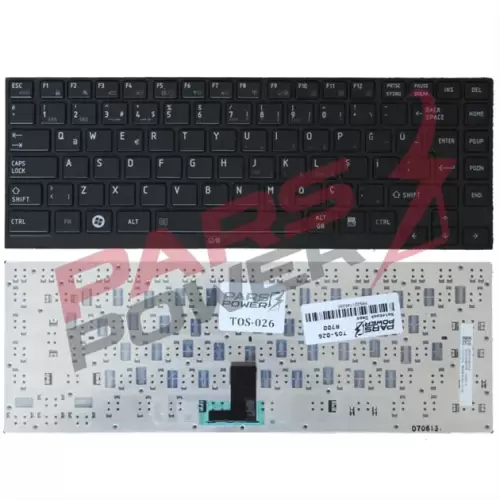 Toshiba Portege R930-1N9, R930-1P6, R930-1P7 Notebook Klavye (Siyah TR)