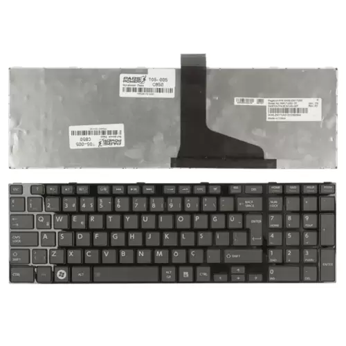 Toshiba V130526AS1, V130526AS3, V130562AK1 Notebook Klavye (Siyah TR)