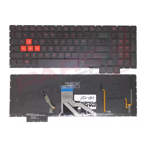 HP Omen 15-ce098nt (2CR91EA) Notebook Klavye (Işıklı TR)