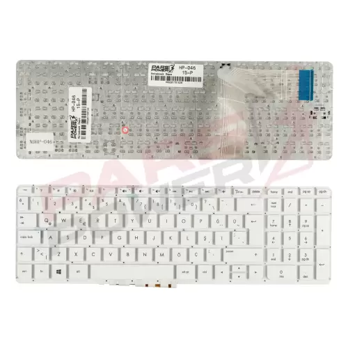 HP V140646BK1, V140646BS1, 774556-141 Notebook Klavye (Beyaz TR)