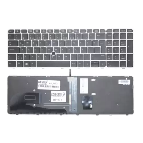 HP EliteBook 850 G3 (W4Z98AW) Notebook Klavye Işıklı (Siyah TR)