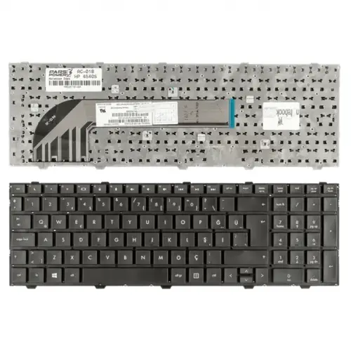 Hp 676504-141, 677045-141, 683491-141 Notebook Klavye (Siyah TR)