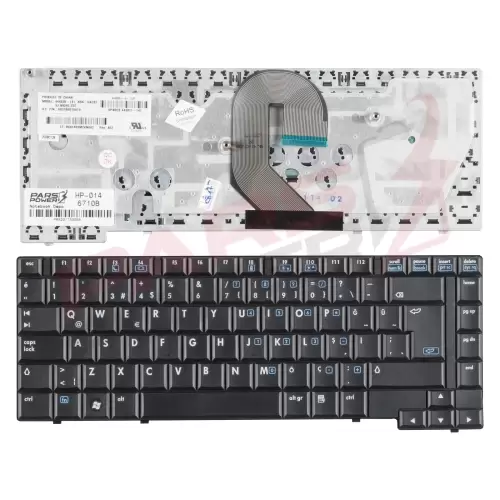 Hp 443922-141, 445588-141 Notebook Klavye (Siyah TR)