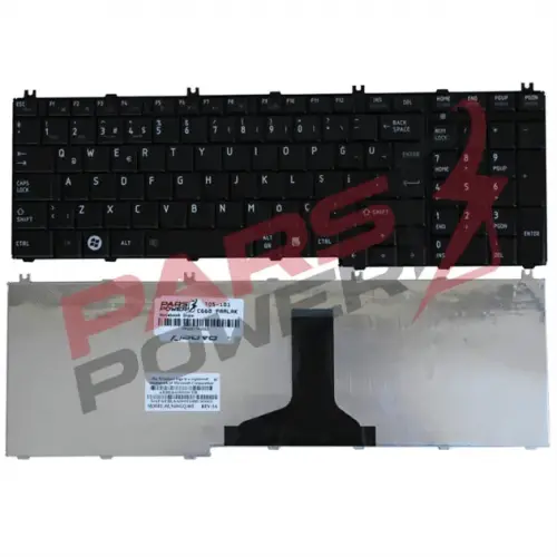 Toshiba Satellite L750-16Z, L750-171 Notebook Klavye (Siyah TR)