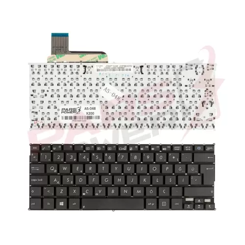 Asus VivoBook 0KNB0-1123TU00, 9Z.N8KSQ.70T Klavye (Siyah TR)