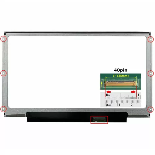 Fujitsu LIFEBOOK SH531 Notebook Led Ekran