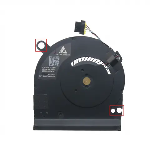 HP ENVY 928461-001, 928462-001 Cpu-Gpu Fan - İşlemci Fanı (SAĞ)