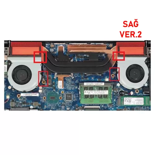 Asus ROG Strix GL502, FX502, G502 Cpu Fan - İşlemci Fanı