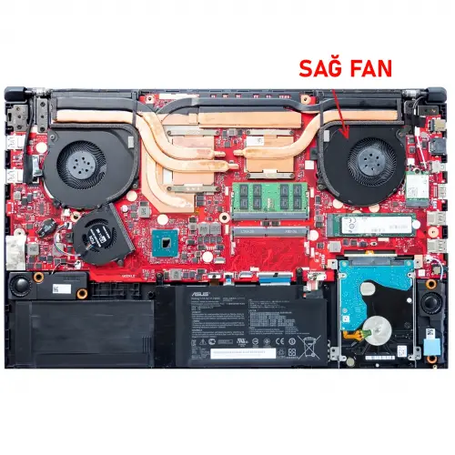 Asus ROG Strix DFS601712M00T KF0A EP CPU Fan - İşlemci Fanı