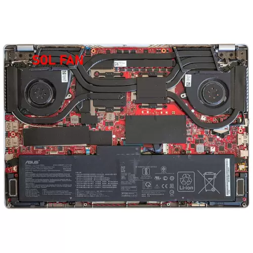 Asus ROG Zephyrus G14 GA401IV-HA127T Gpu-Vga Fan - Ekran Kartı Fanı