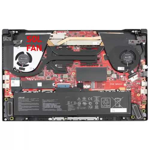 Asus ROG Zephyrus G15 GA502, GA532 Gpu-Vga Fan - Ekran Kartı Fanı