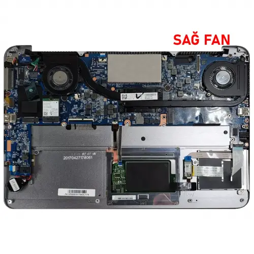 HP EliteBook 0FG8L0000H, 0FG8K0000H CPU Fan - İşlemci Fanı