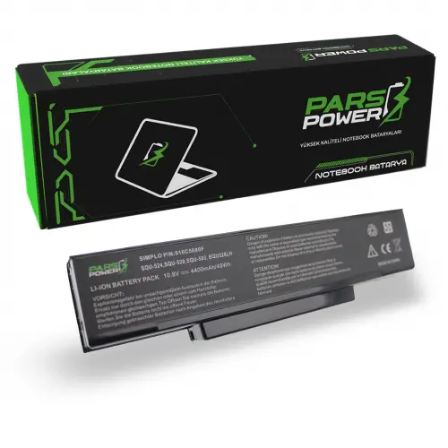 Asus M51E, M51KR, M51SE Notebook Batarya - Pil (Pars Power)