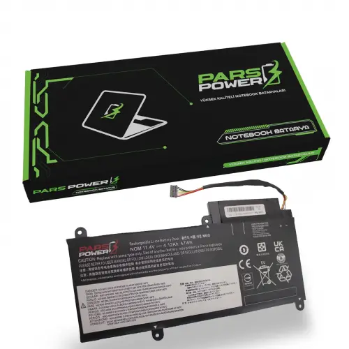 Lenovo 45N1752, 45N1753, 45N1756 Batarya - Pil (Pars Power)