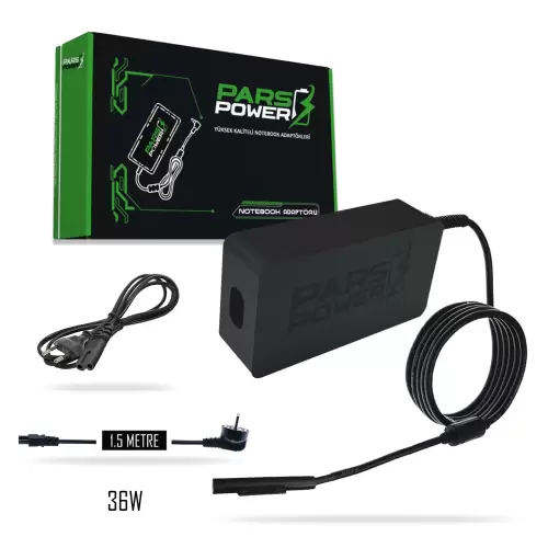 Microsoft Surface 12V 2.58A 36W Adaptör Şarj Aleti-Cihazı (Pars Power)