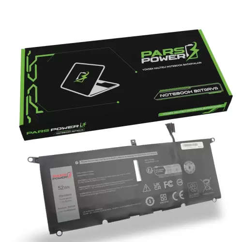 DELL P123G, P123G001 Uyumlu Batarya - Pil (Pars Power)