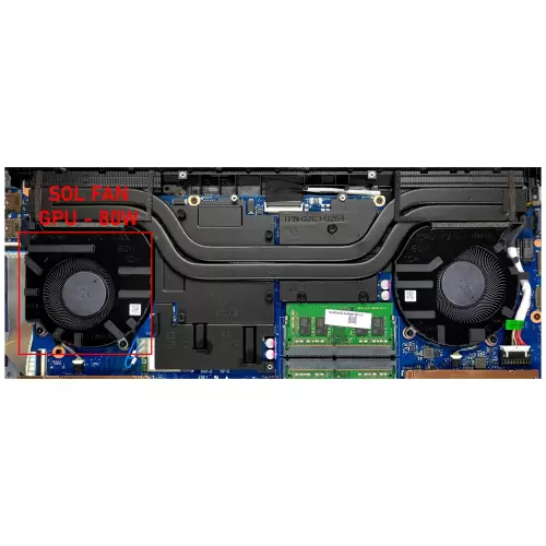 HP TPN-Q263, TPN-Q264 Vga-Gpu Fan - Ekran Kartı Fanı