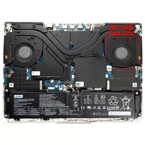 Lenovo Legion 5 15ARH7H Type 82RD CPU Fan - İşlemci Fanı