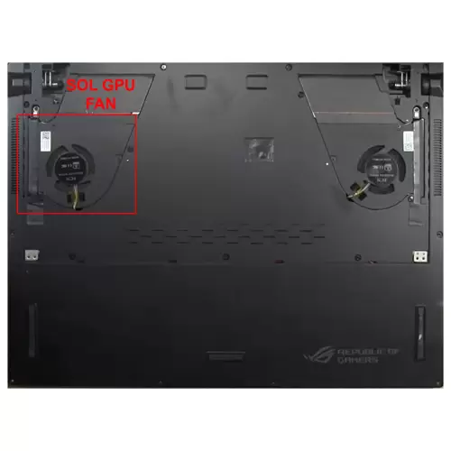 Asus Rog Zephyrus S GX531, GX531G GPU-Vga Fan - Ekran Kartı Fanı