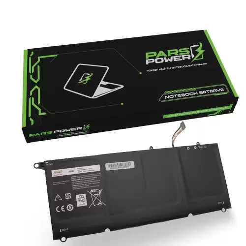 Dell XPS JD25G, 5K9CP, RWT1R, JHPXY Batarya - Pil (Pars Power)
