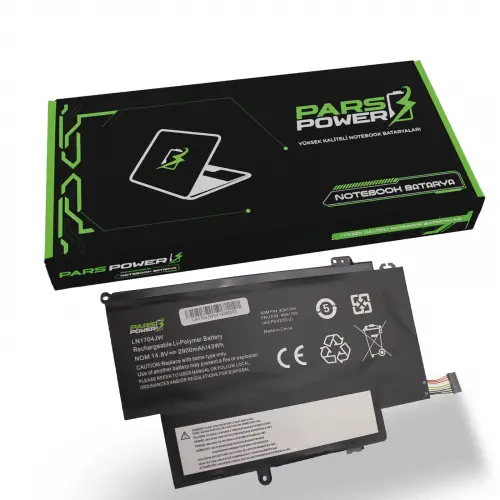 Lenovo ThinkPad Yoga 12 20DK, 20DL Batarya - Pil (Pars Power)