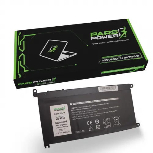 Dell Chromebook D51KG7JW Batarya - Pil (Pars Power)