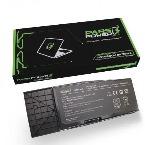 Dell 07XC9N, C0C5M, 0G33TT Notebook Batarya - Pil (Pars Power)