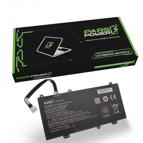 Hp Envy 849314-856, 849315-850, 849315-856 Batarya - Pil (Pars Power)