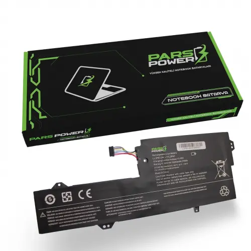Lenovo IdeaPad Yoga 720-12IKB 81B5 Batarya - Pil (Pars Power)
