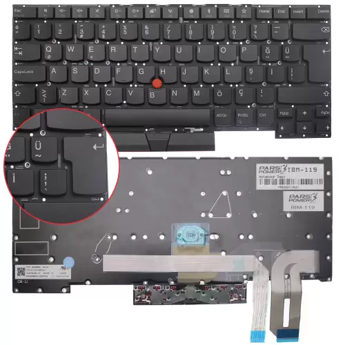 Lenovo ThinkPad 01YN327, 01YN367 Klavye (Siyah TR)