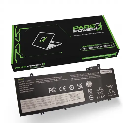 Lenovo ThinkPad L17M3P71, L17L3P71 Batarya - Pil (Pars Power)