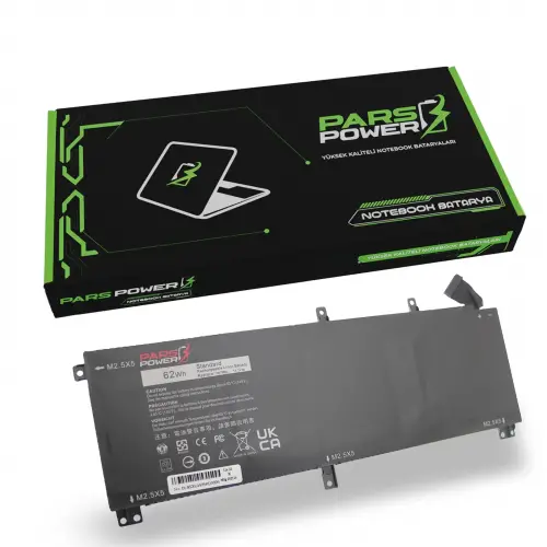 Dell Precision-XPS T0TRM, 245RR Batarya - Pil (Pars Power)