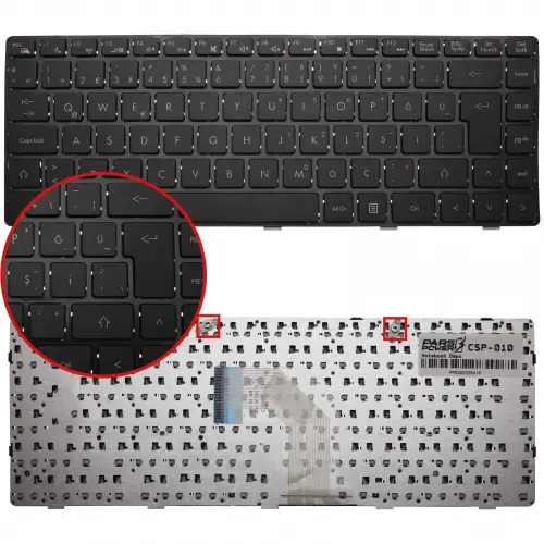 Grundig AEJWUA00010 Notebook Klavye (Siyah TR)