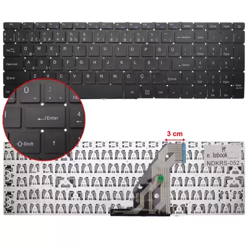 Hometech Alfa 500 Klavye (Siyah TR)