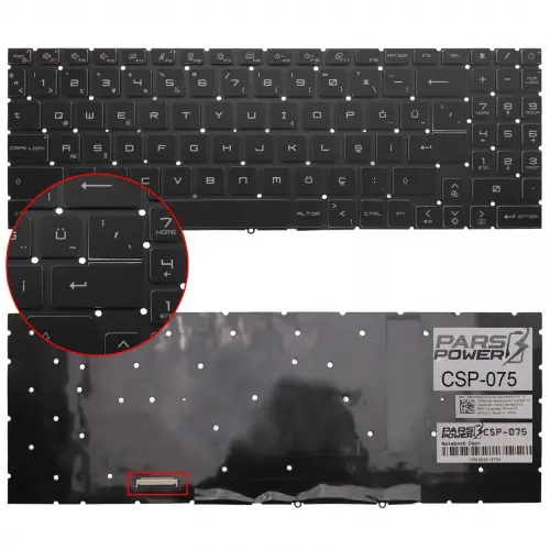 Game Garaj TracerXL 7TN-04 Klavye Işıklı (Siyah TR)