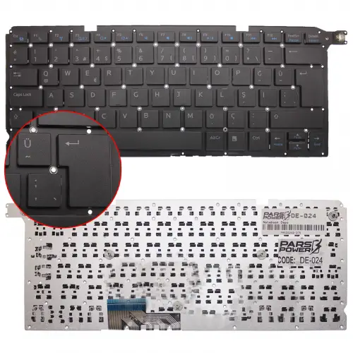 Dell Vostro 14Z P41G Notebook Klavye (Siyah TR)