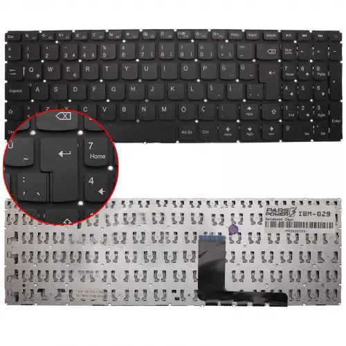 Lenovo IdeaPad 310-15IAP Notebook Klavye (Siyah TR)
