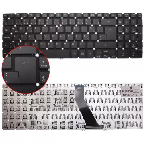 Acer AEZRKA00010 Notebook Klavye (Siyah TR)