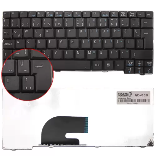 Acer 9J.N9482.F1D Notebook Klavye (Siyah TR)