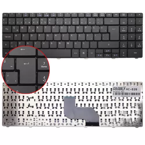 Grundig GNB 1575 B3 i3, GNB-1575B3I3 Notebook Klavye (Siyah TR)