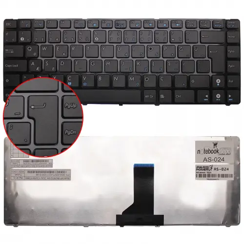 Asus 04GNV61KTU00-3 Notebook Klavye (Siyah TR)