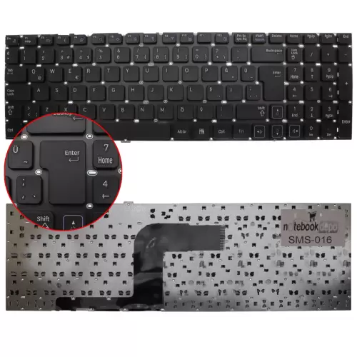Notebook Klavye SMS-016